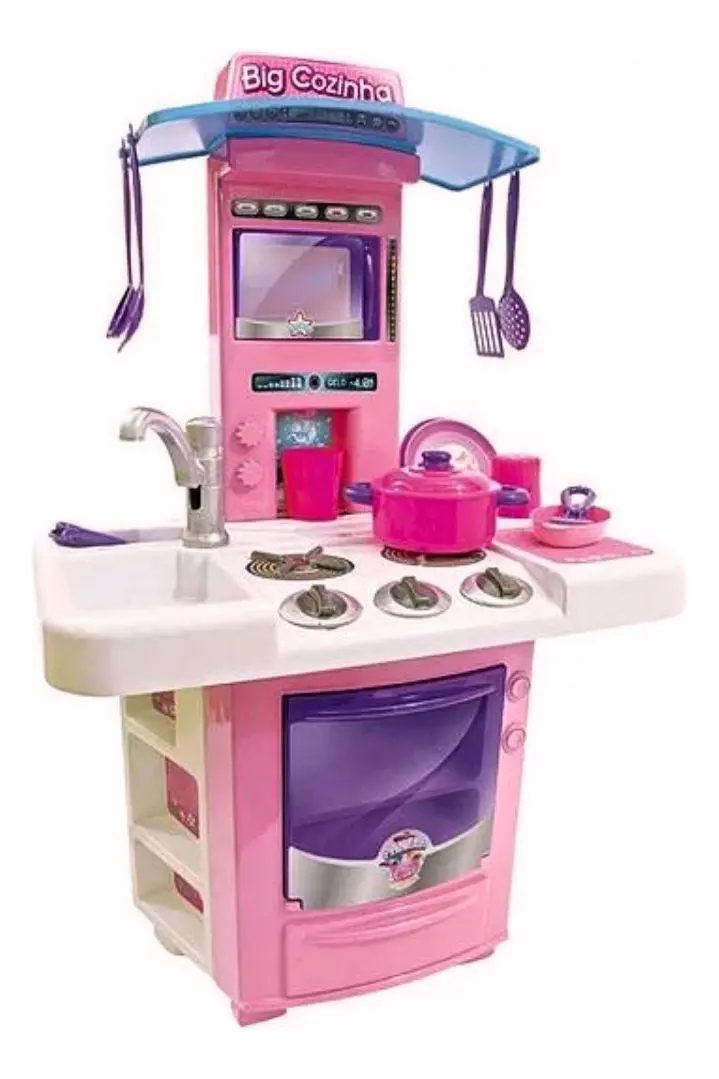 Big Cozinha Infantil Kit Fogão