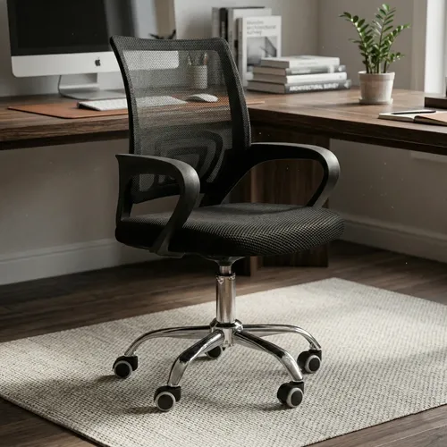 Cadeira Escritório Executiva Mesh Ajustável Ergonômica Nr17