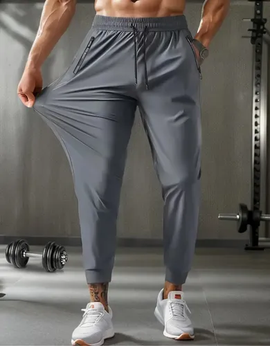 Calça Dry Fit Masculina Tecnológica Poliamida Com Elastano