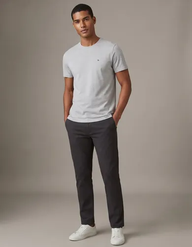 Camiseta Aramis Cinza Algodão