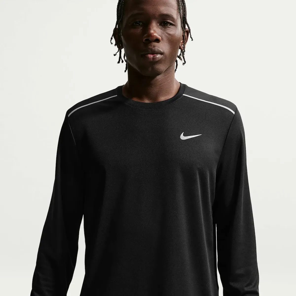 Camiseta Dri-fit Nike Manga Longa Uv Miler