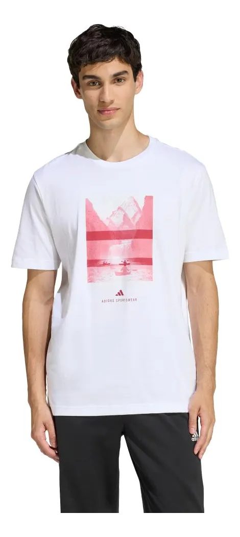 Camiseta Estampa Outdoor Kayaking adidas