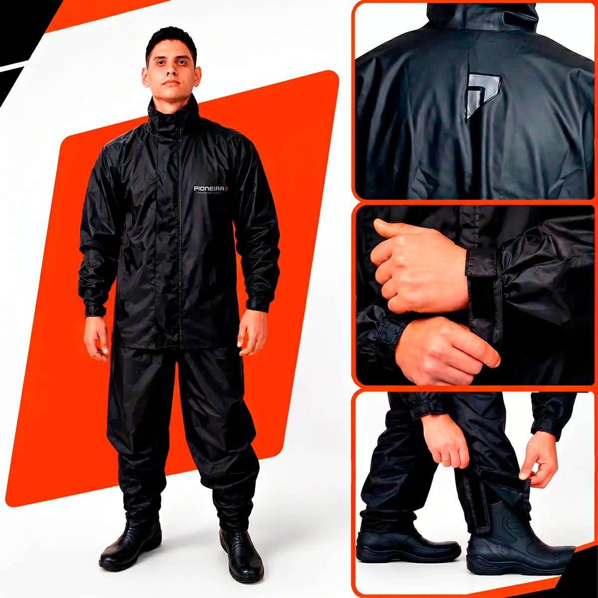 Capa de Chuva Pioneira PVC