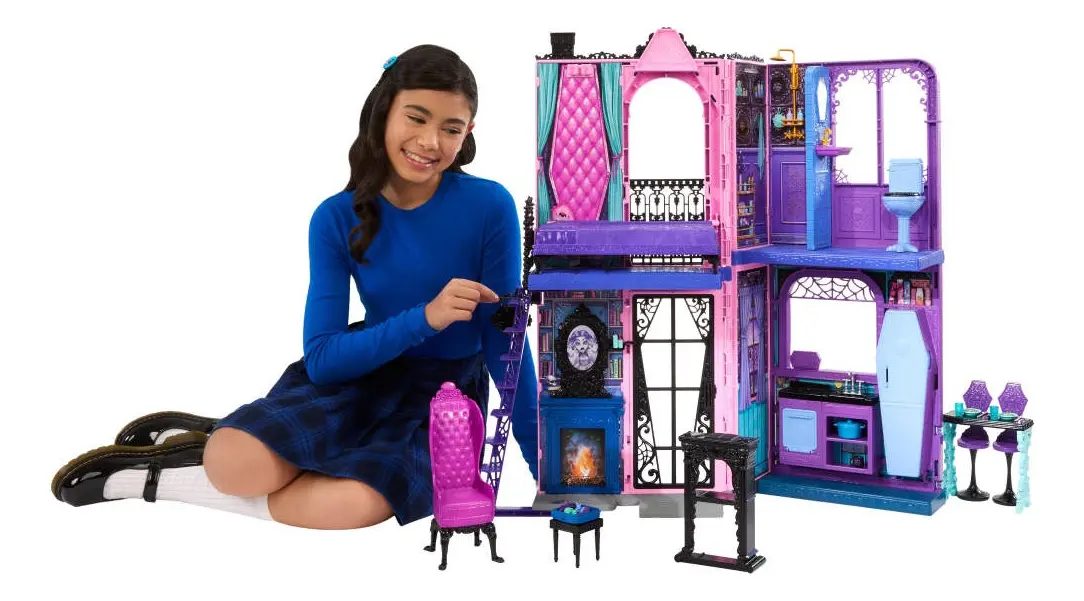Casa Bonecas Mattel Monster High Hotel Boo-tique Jbf16