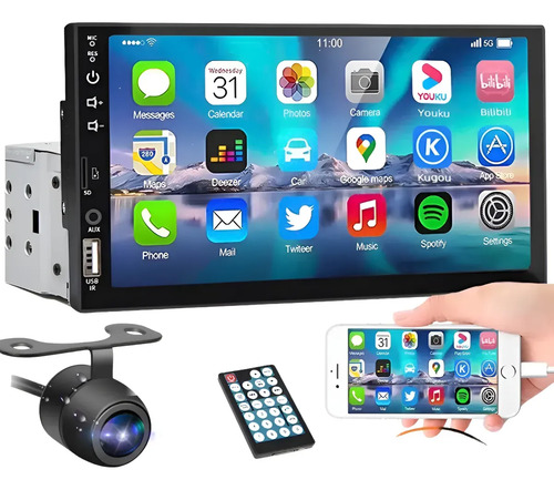 ✅ Central Multimídia MP5 Universal Touch
