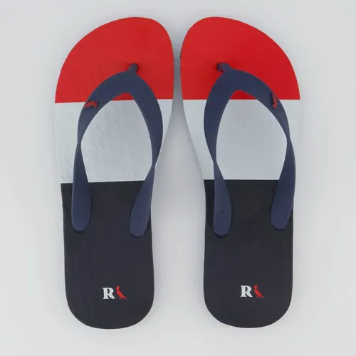 Chinelo Reserva Trancoso Branco E Vermelho
