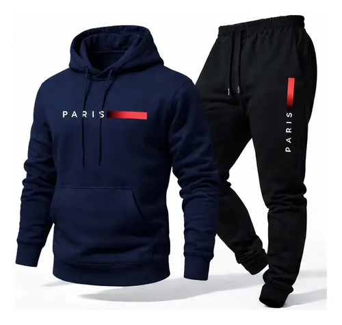 Conjunto Moletom Calça Unissex Paris