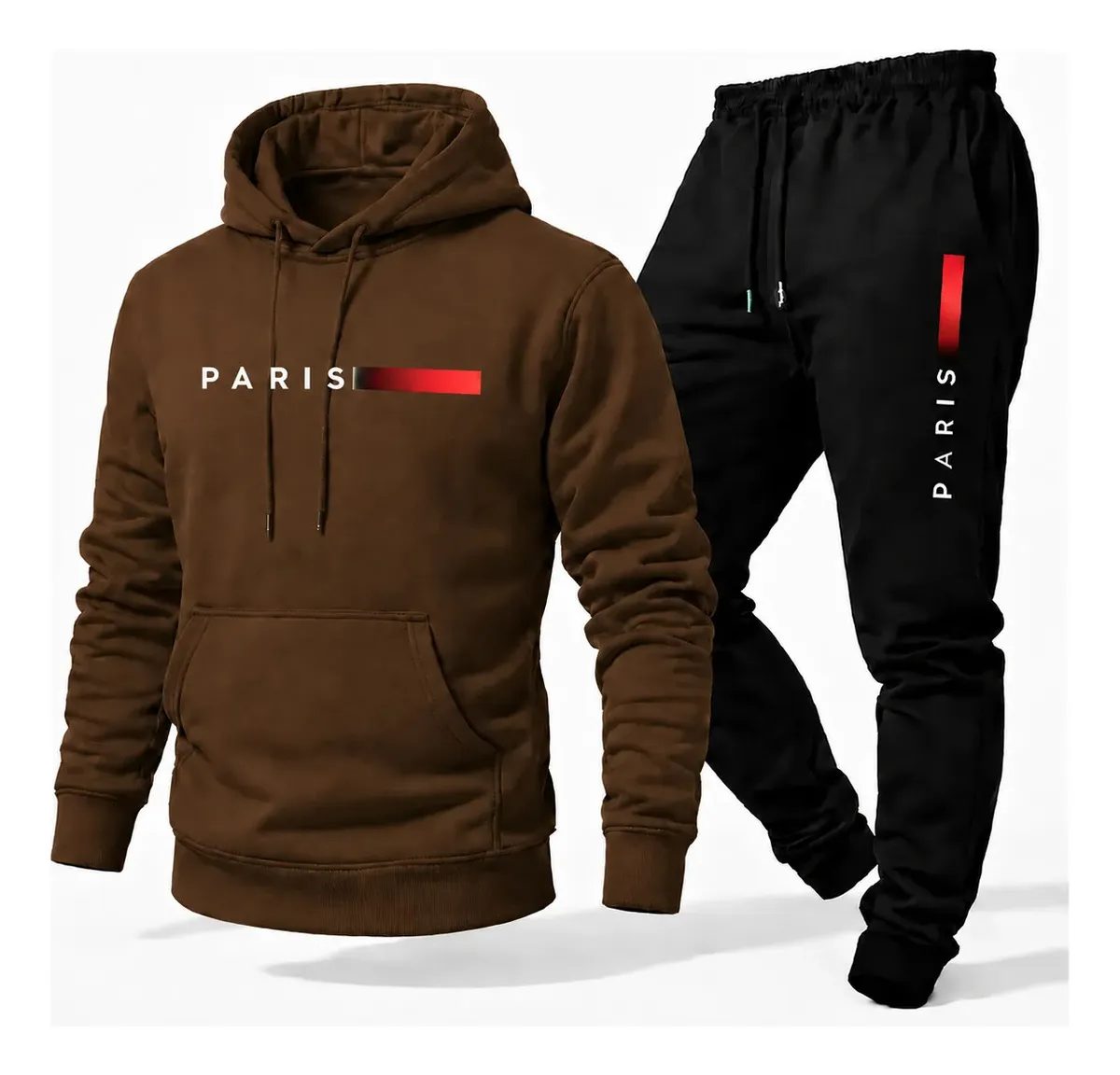 Conjunto Moletom Canguru Jogger Paris