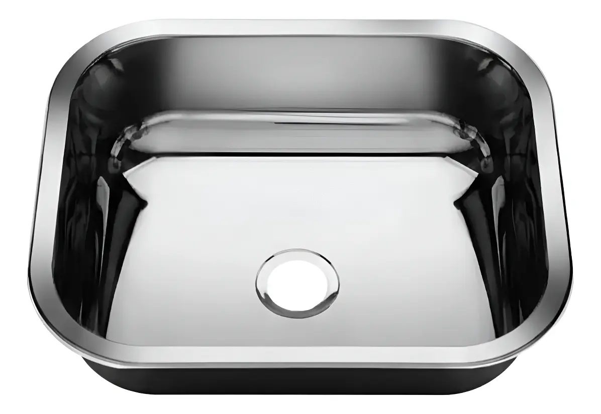 Cuba Pia Número 0 Cozinha Inox American Steel 40x34x11 Rasa