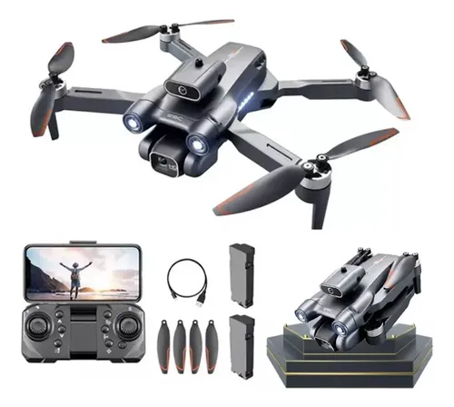 Drone Ls-s1s Max Câmera 4k Motores Sem Escova Com 2 Baterias