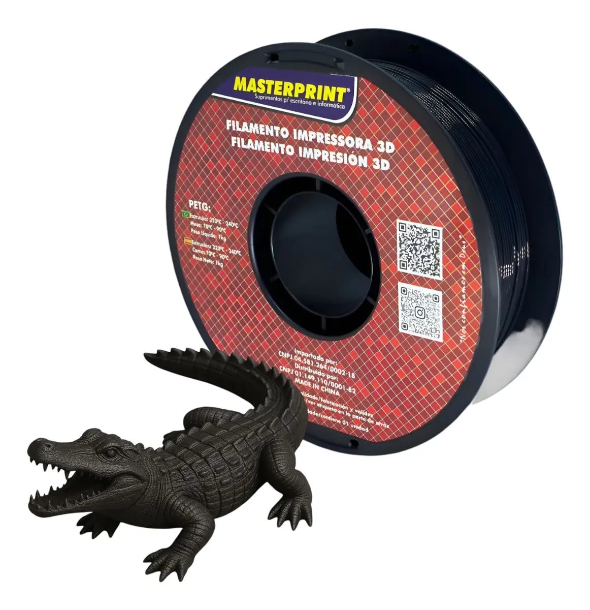Filamento PETG Masterprint 1kg