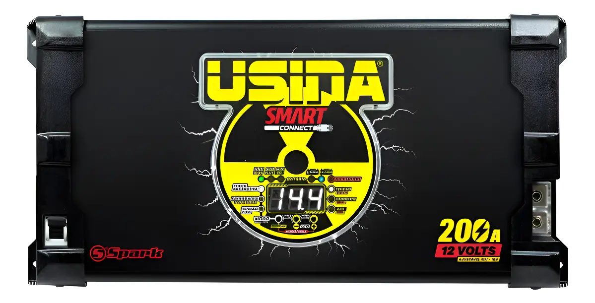 Fonte Usina Smart Connect 200a 12v Monovolt Automotivo