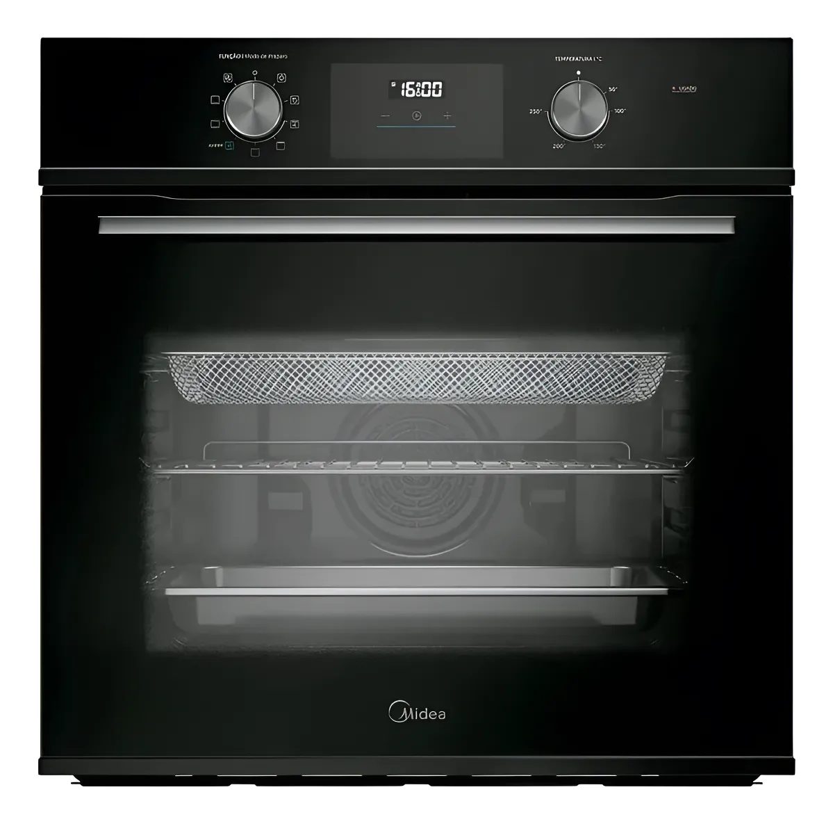 Forno Elétrico De Embutir Midea Tsd80p2 80l Preto Digital