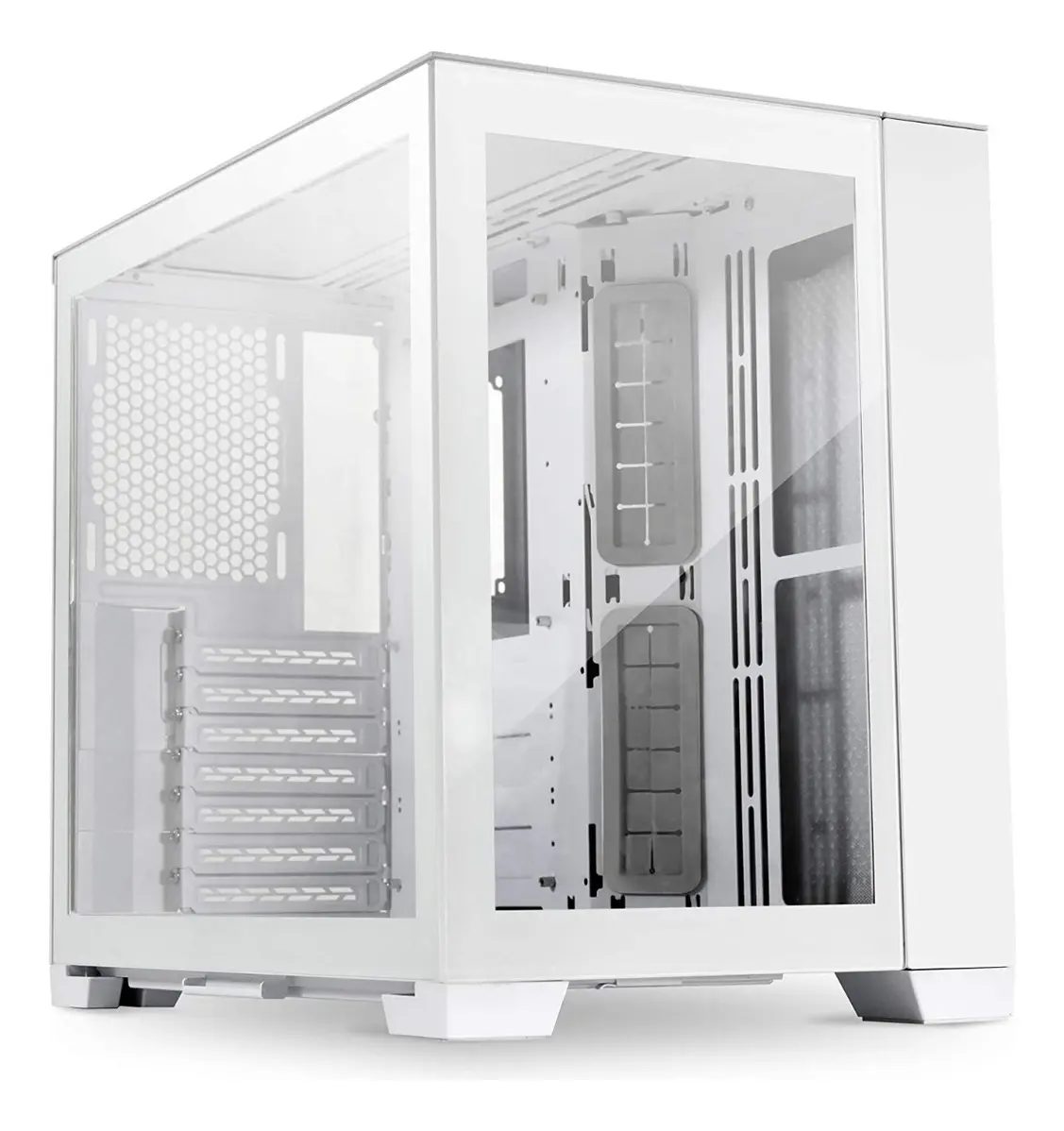 Gabinete Gamer Lian Li Dynamic Mini O11 Branco Snow Branco