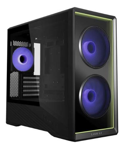 Gabinete Gamer Lian Li Vector V150 Inf Pto 3 Fans Mid Preto