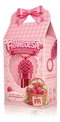 Gloss Aumento Volume Lábios Lipchilli 4,5ml Fran By Franciny Vermelho