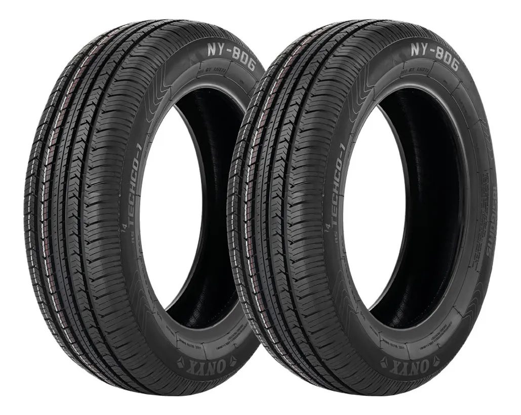 Jogo 2 Pneus Onyx Aro 15 Ny-806 195/60r15 88h