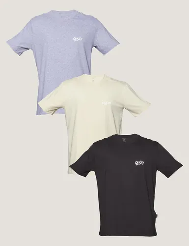 Kit 3 Camisetas Masculina Logo Grafitti Oakley