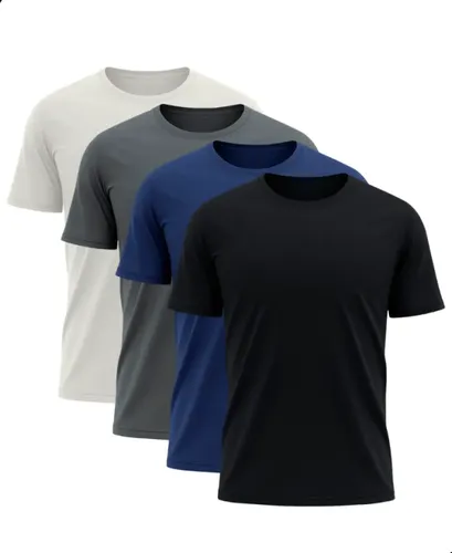 ✅ Kit 4 Camisetas Dry Tech