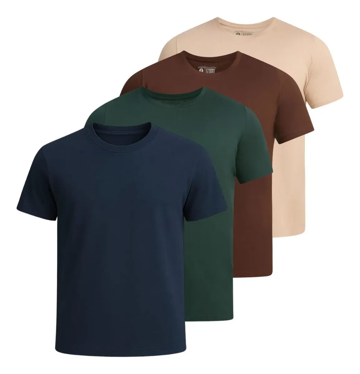 Kit 4 Camisetas Básicas Algodão