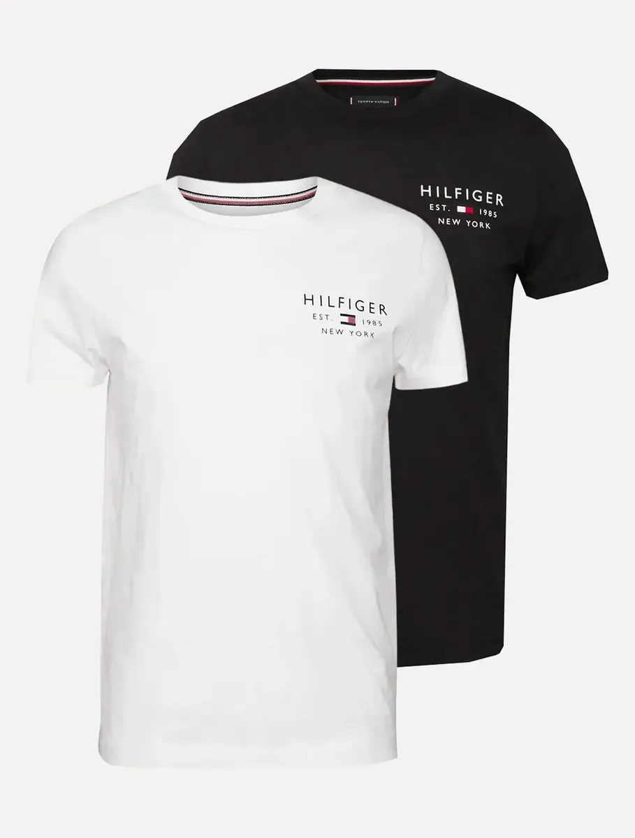 Kit 2 Camisetas Tommy Hilfiger Brand Love Small
