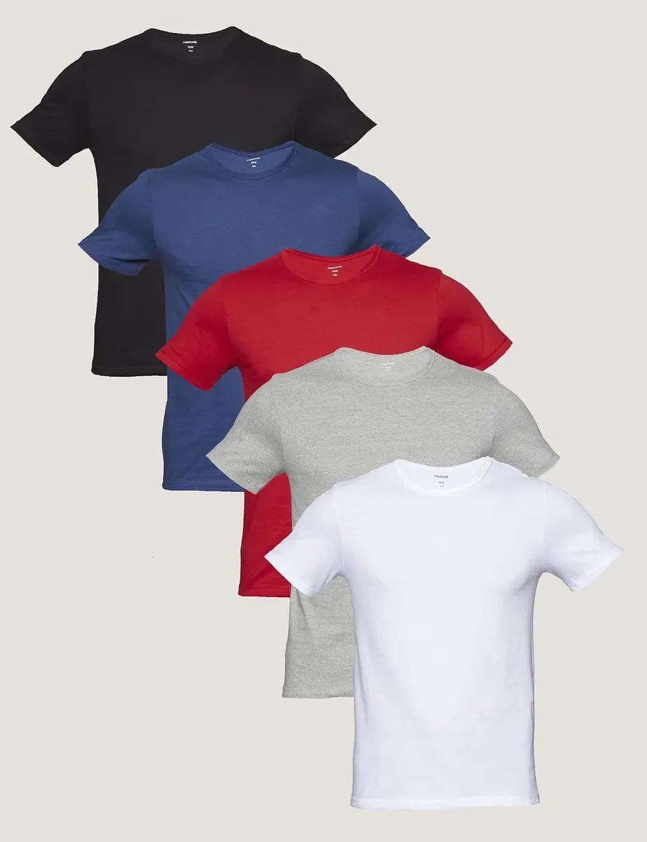 Kit 5 Camisetas Masculinas Hering