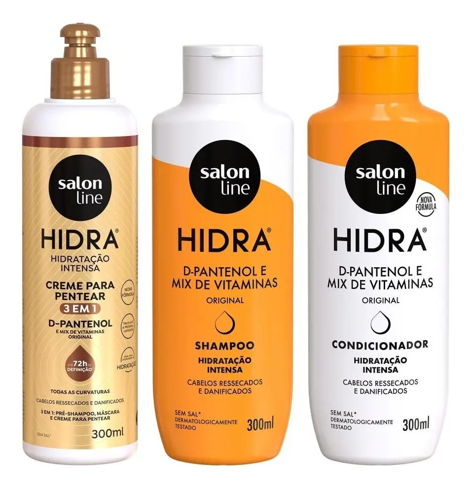 Kit Hidratação Intensa Com Hidra D-pantenol