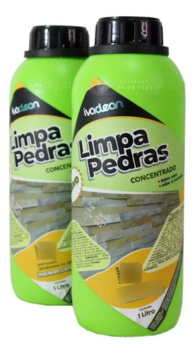Kit Limpa Pedras Concentrado Ivclean 1L - 2 Unidades