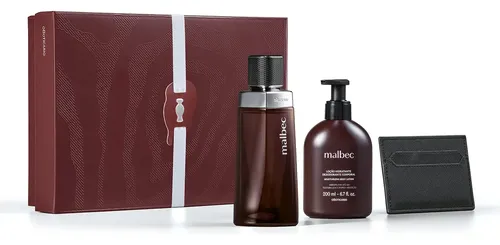 O Boticário Malbec Kit Presente (3 Itens)