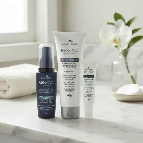 Kit Renova Sofisticatto 3 Itens Tratamento Facial
