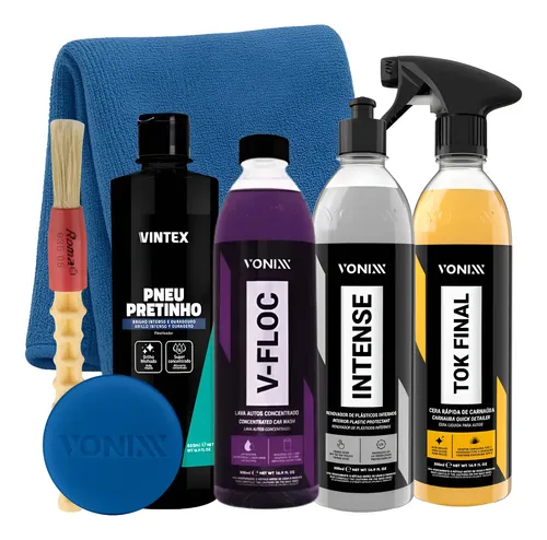 😱🫧Kit Shampoo V-floc Cera Tok Final Intense Vonixx Pretinho