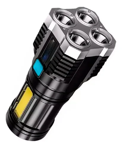 Lanterna Tatica Recarregavel Mais Forte Do Mundo Sitio Led