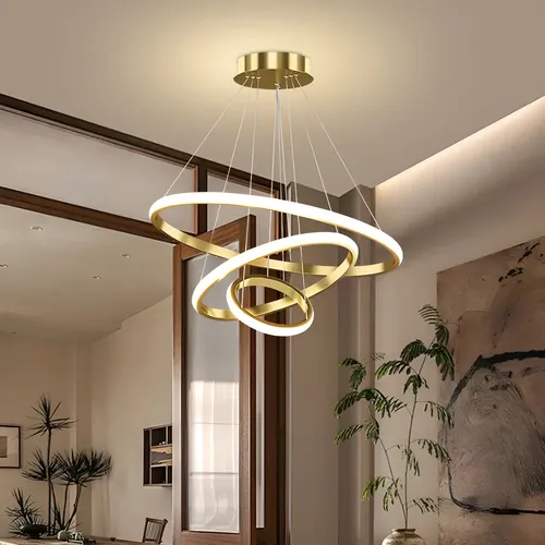 Lustre Led Sala Moderno 60w