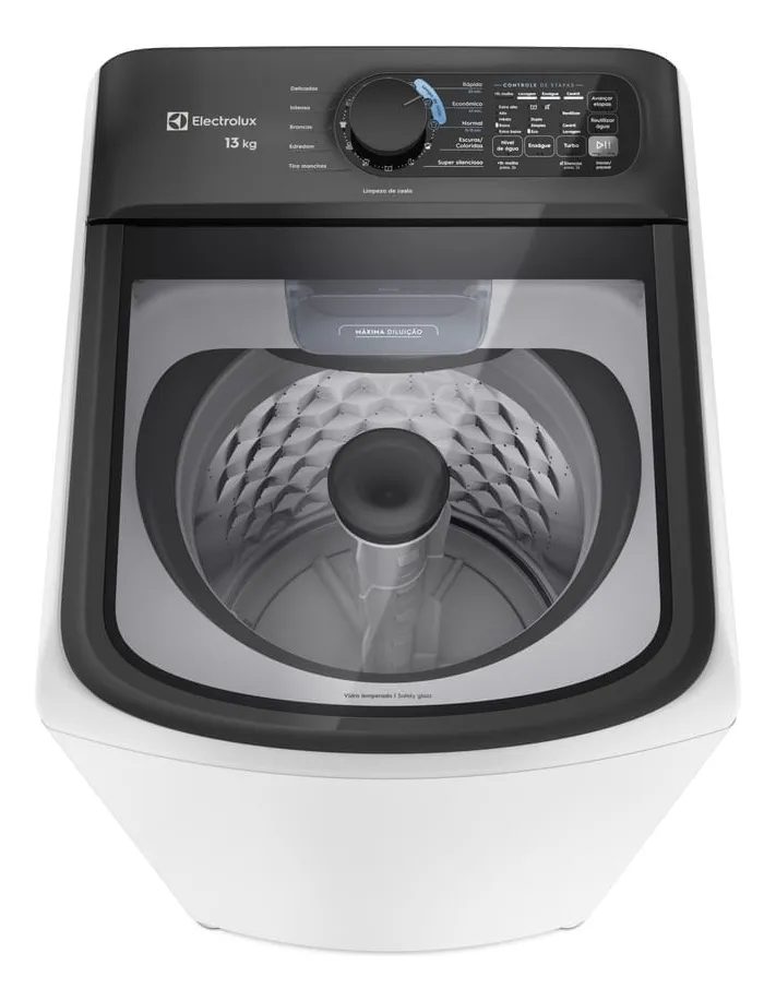 Máquina De Lavar Electrolux 13kg Branca Compacta (let13) 127v Branca
