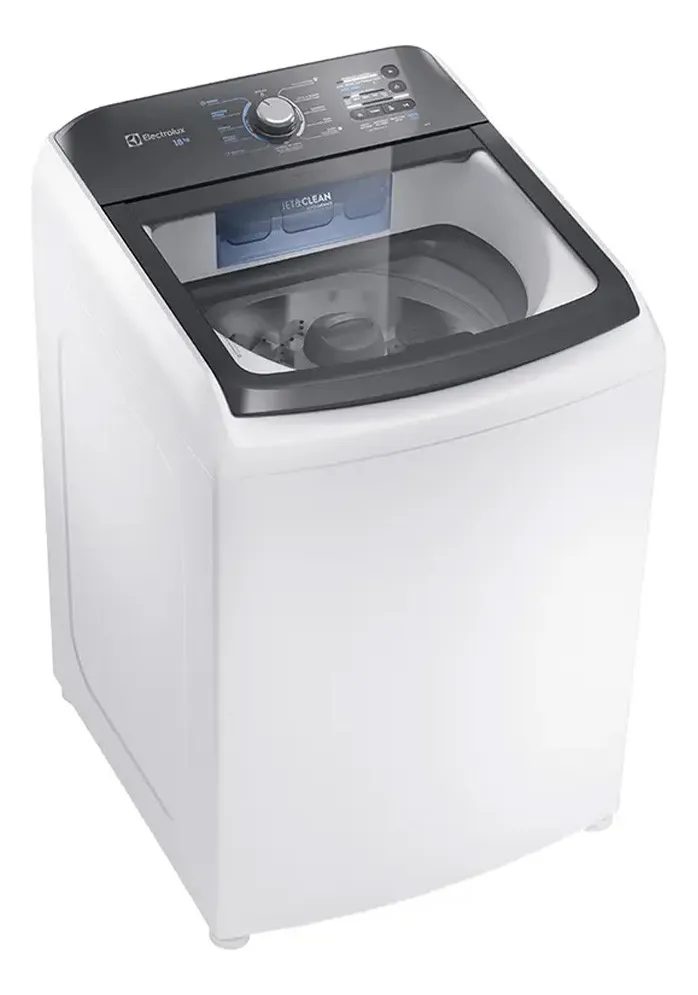 Máquina De Lavar Electrolux 18kg Inox Lee18 Automática 220v