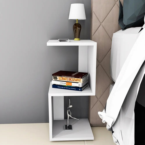 Mesa De Cabeceira Criado Nicho Mesinha Quarto Amsterdã Mudo