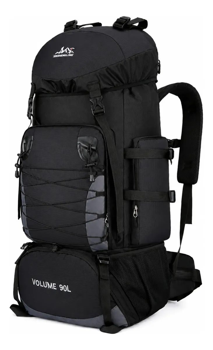 Mochila Cargueira Tática Grande Impermeável Reforçada 90l