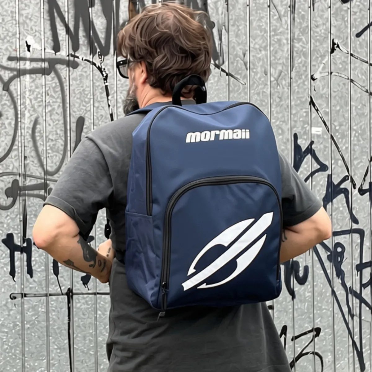 Mochila Mormaii Resistente Casual 21 Litros Básica Azul