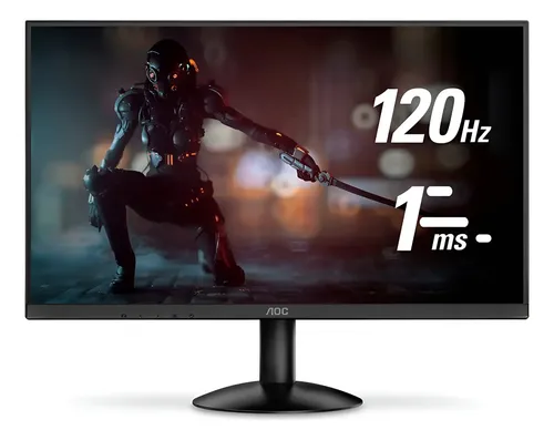 🔥 Monitor Gamer Aoc 22'' Full Hd Gaming 120hz 1ms 22b30hm23 Preto 127/220v