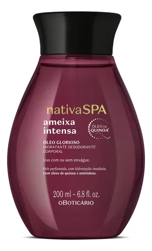 O Boticário Nativa Spa Ameixa Intensa Óleo Corporal 200ml