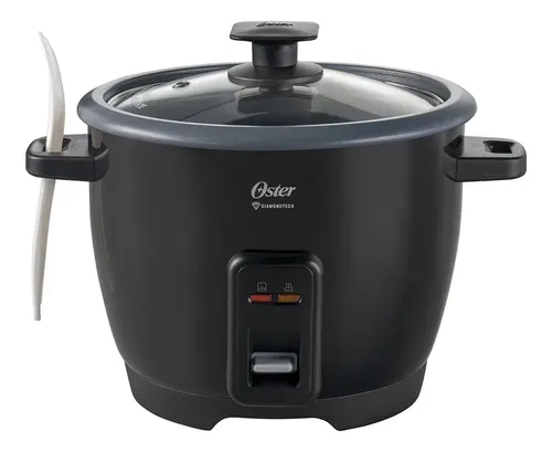 Panela Elétrica De Arroz Diamondtech Oster Black 1,2l Oster