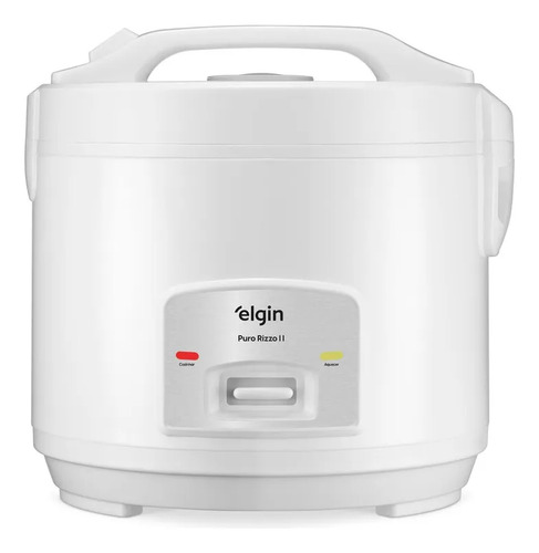 🔥 Panela Elétrica De Arroz Elgin Puro Rizzo Ii 10 Xicaras 2l Branco 220v 60hz