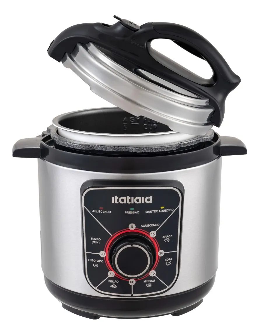 Panela Pressão Elétrica Itatiaia Pan Pres Ess 3l 220v Inox