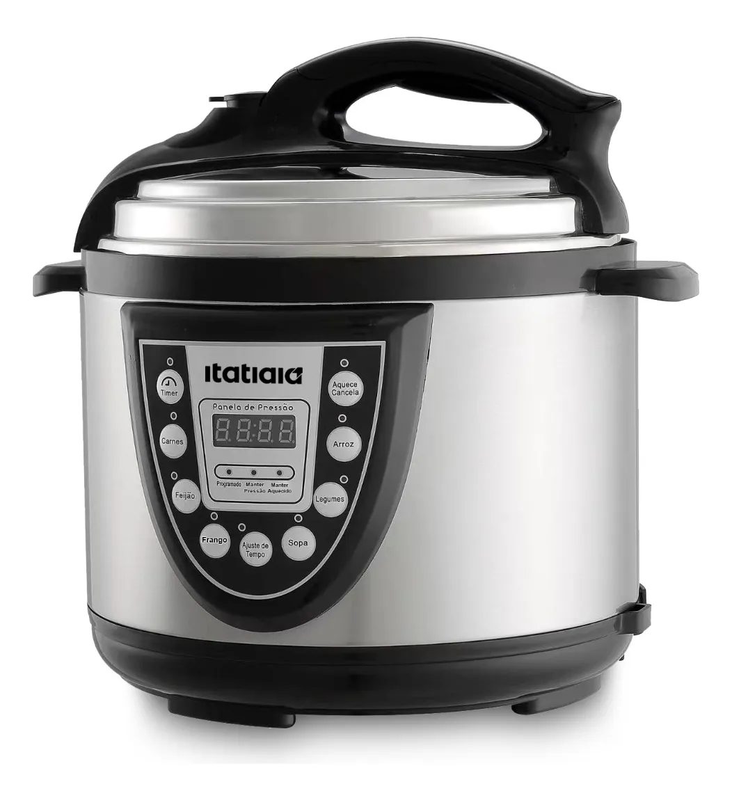 Panela Pressão Itatiaia Pan Pres Mid 5l 127v Inox
