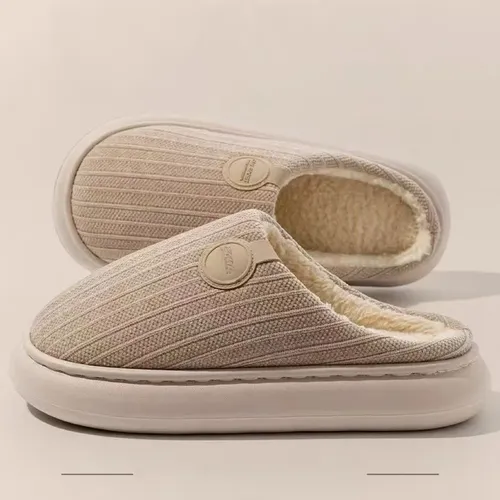 Pantufa Unissex Inverno Sola Grossa Antiderrapante Conforto