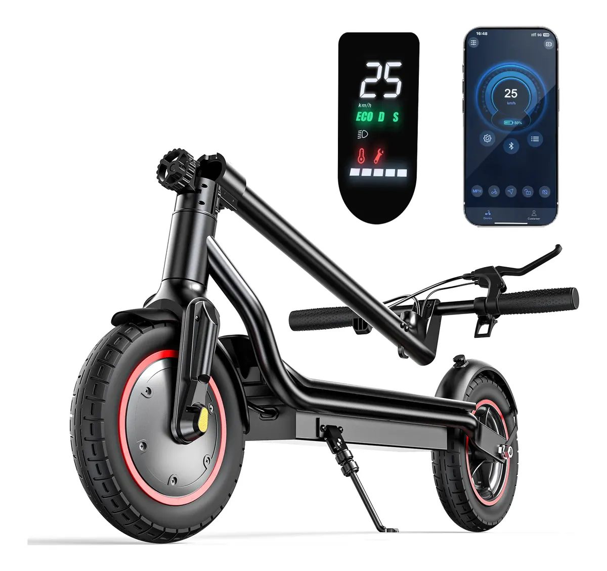 Patinete Elétrico 500w Autonomia 37km Dobrável