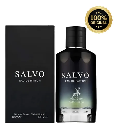 Perfume Arabe Masculino Salvo Eau De Parfum 100ml