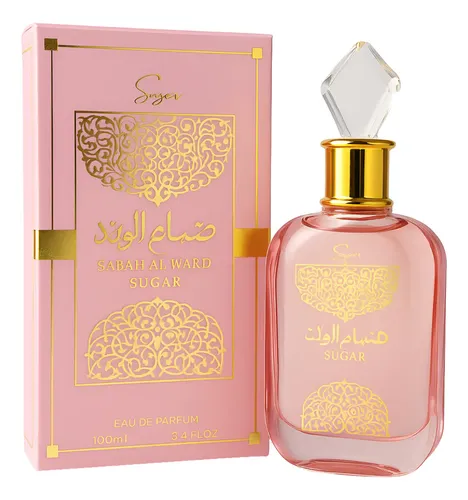 Perfume Árabe Sabah Al Ward Sugar Eau De Parfum 100Ml