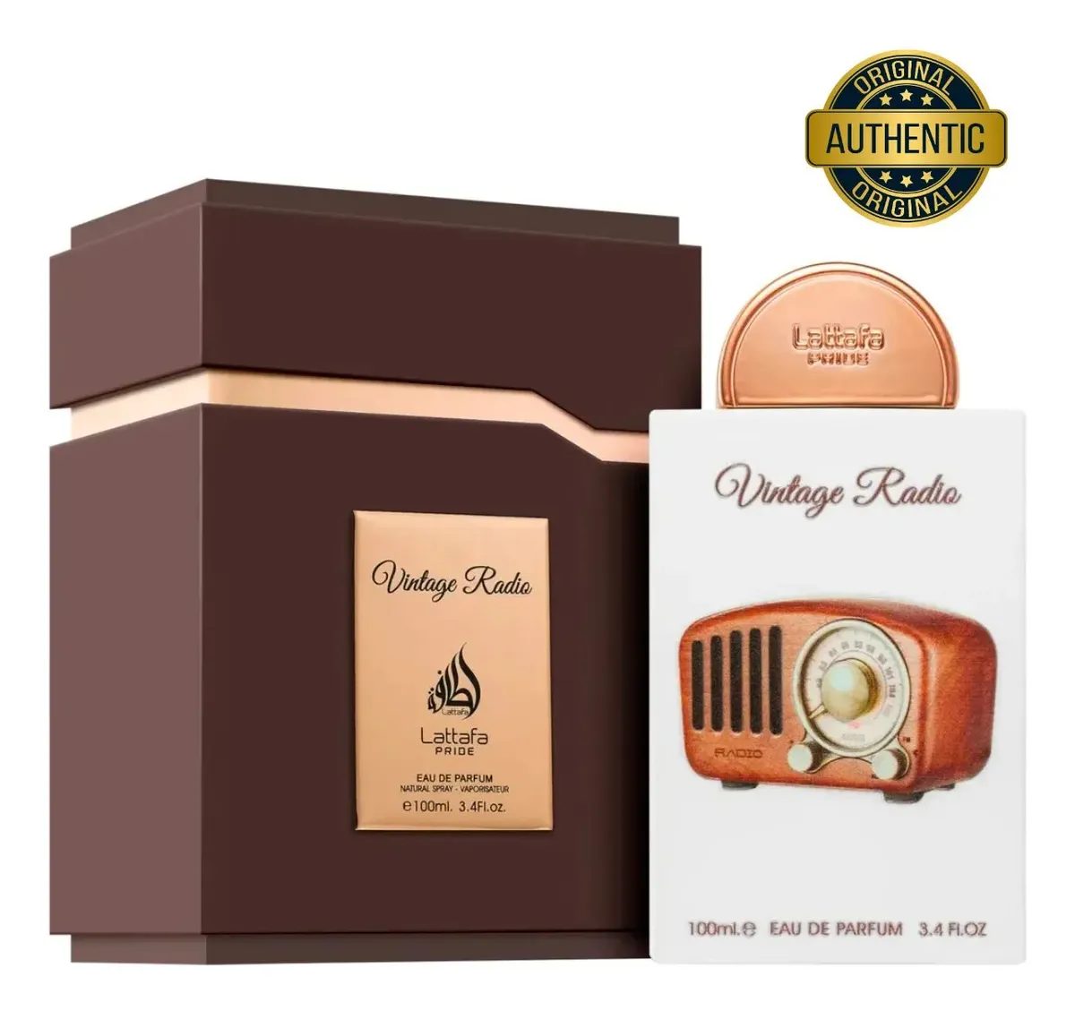 Perfume Arabe Vintage Radio Edp Lattafa Pride 100ml