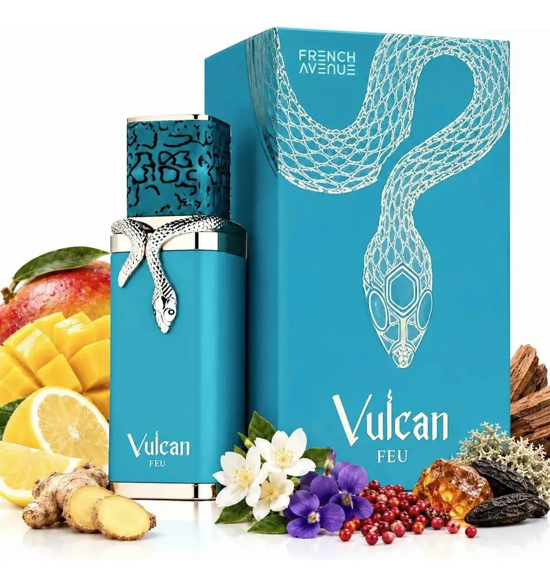 Perfume Vulcan Feu French Avenue 100ml Manga E Gengibre